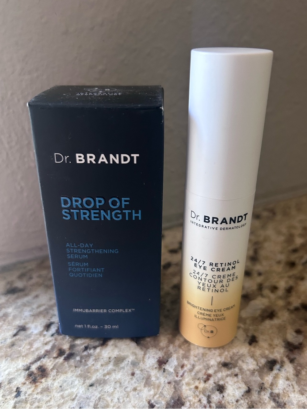Dr. BRANDT BUNDLE 24/7 Retinol Eye Cream & Drop of Strength Serum